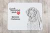Italian Pointing Dog, Bracco Italiano – Mouse pad with print, personalized dog-themed mouse pad | Art-Dog