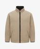 The North Face Nj4Fs29A Men'S Tnf Red Box Reversible Fleece Jacket Light_Beige