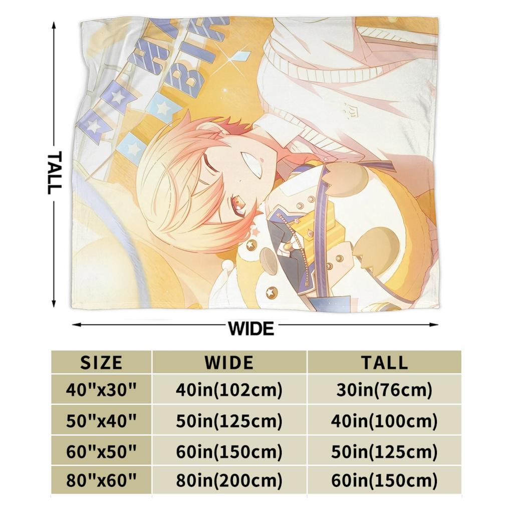 Sekai tsukasa tenma Decke Mehrere Größen Weich Flauschig Plüsch Überwurfdecken für Couch Sofa und Bett