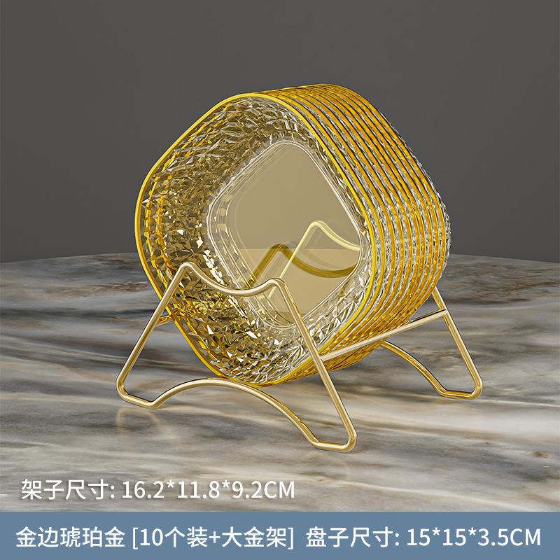 Spit Bone Plate Household Food Grade Dining Table Surface Garbage Plate Spit Bone Plate Spit Bone Plate Bone Plate Storage Slag Plate Fruit Plate