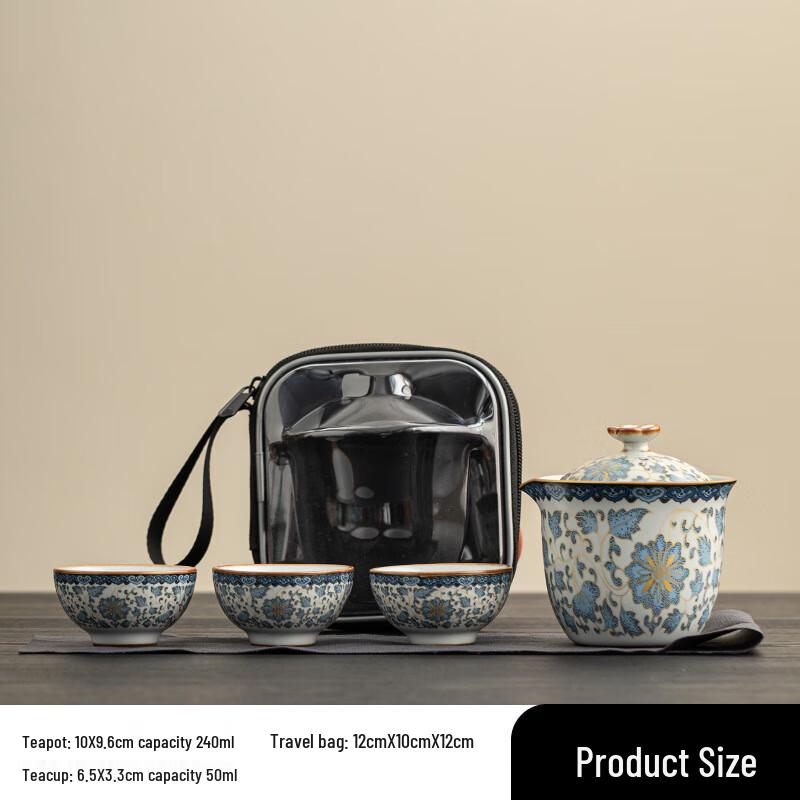 Shangqi Ceramic Portable Tea Set