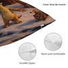 Ice A-AgeSED Pillow Cover  Kawaii Pillow Case For Sofa Couch Bed Living Room Graphic Pillowcases Gift