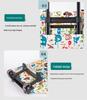Compact Foldable Shopping Cart for Household and Stairs