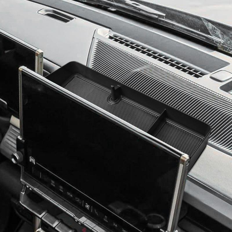 Center Console Dashboard Storage Box For GMC Hummer EV -2025 Dash Board Behind Screen Organizer Phone Holder Car Accessories