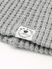 Beams O.LOOSE Beanie Knit Cap (11412520428), Men's, Gray, Free Size (11412520428)