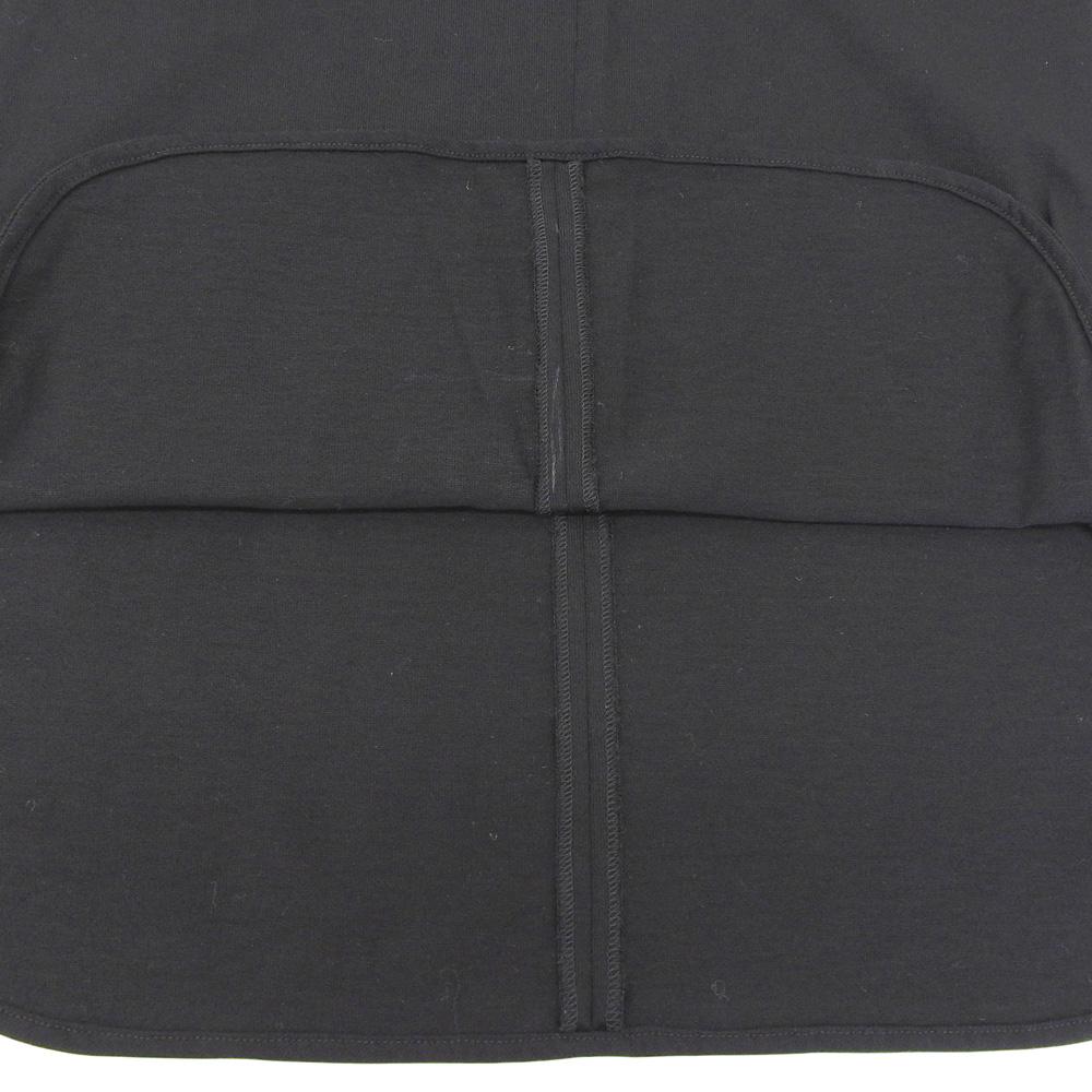 Mame Kurogouchi Cotton Jersey French Sleeve Top, Women's, Black, Size 1, 2024AW Tops 1 blackUsed