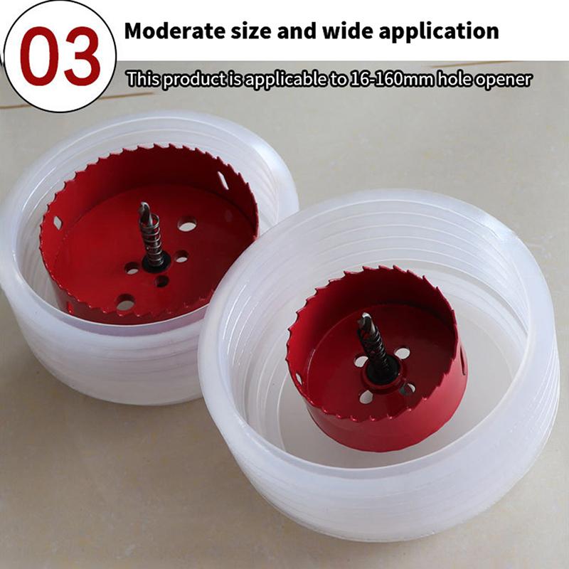 1Pc/1Set Electric Hammer Drill Dust Collector Hole Opener Dust Collector Cover Dustproof Hole Saw Drill Bit Cover Hand Tool Acce