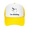 Still Processing Thoughtful Loading Mesh Baseball Cap Casual Hat Outdoor  For Womens Unisex FeUnisex