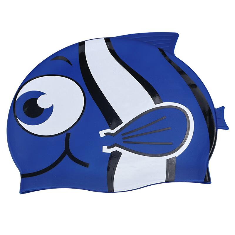 Norman Children s Fish-shaped Silicone Swimming Cap