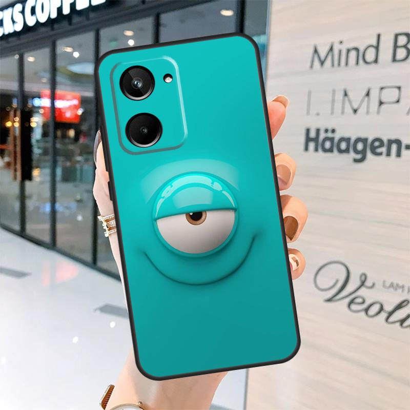 3D funny face Cute Case For Realme 15 13 12 10 11 14 Pro Plus GT6 GT7 C15 C35 C53 C55 C61 C63 C65 C67 C71 C75