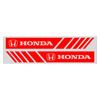 2Pcs Car Stripe Stickers Rearview Mirror Reflective Vinyl Decals Decoration for Honda Mugen Power Honda Civic Accord CRV Hrv Jazz