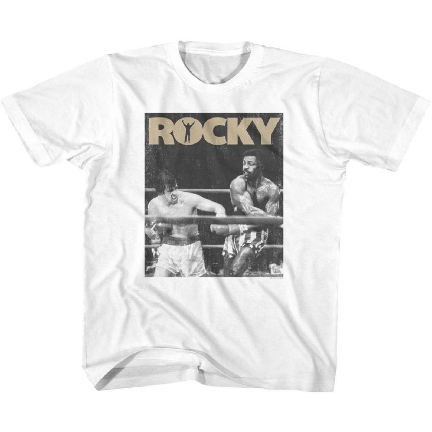 Рокки MGM Фильм Итальянский Жеребец Аполло Крид Один Удар Молодежная Футболка S