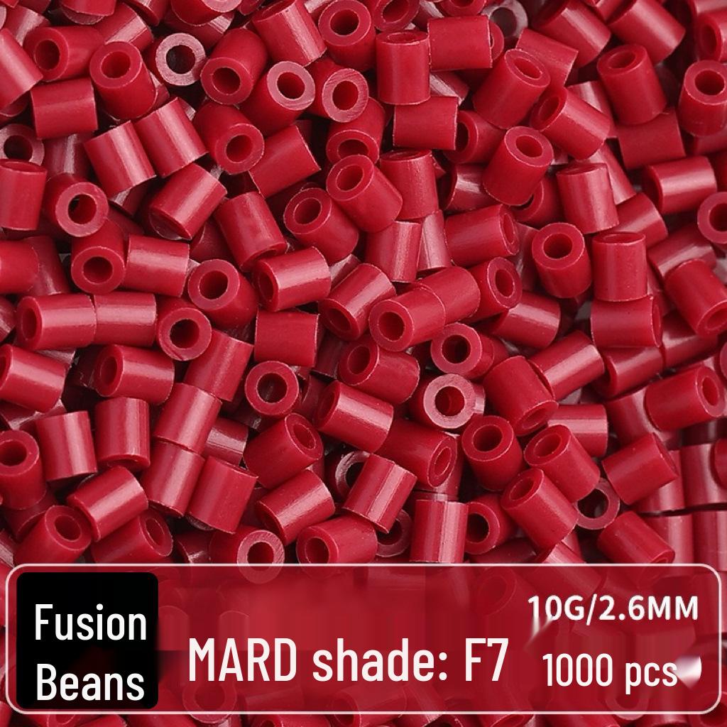 Confezione di Ricarica Perline Termofusibili da 264 Colori - 1000 Perline, 2,6 MM, Materiali per Puzzle 3D Fai da Te
