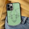 Taurus bull Soft Phone Case for iPhone 17 Air 16e Pro max 15 Pro 13 14 Plus 11 12 MagSafe Magnetic Coque