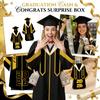 Black And Gold Bachelor's Uniform Card Money Withdrawal Decoration Graduation Gift Party Gift Gift Box