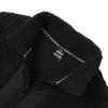 Under Armour Solid Color Logo Splicing Zipper Fleece Stand Collar Pullover Men Black 1373847-001