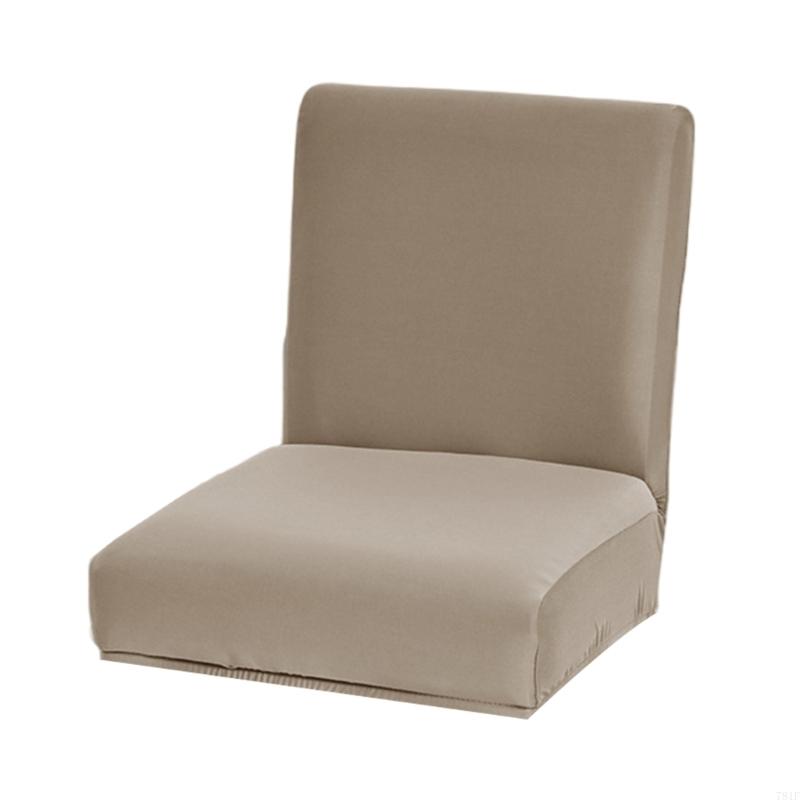 Spill Resistant Elastic Dining Chair Stool Cover Quick Install Polyester Fabric