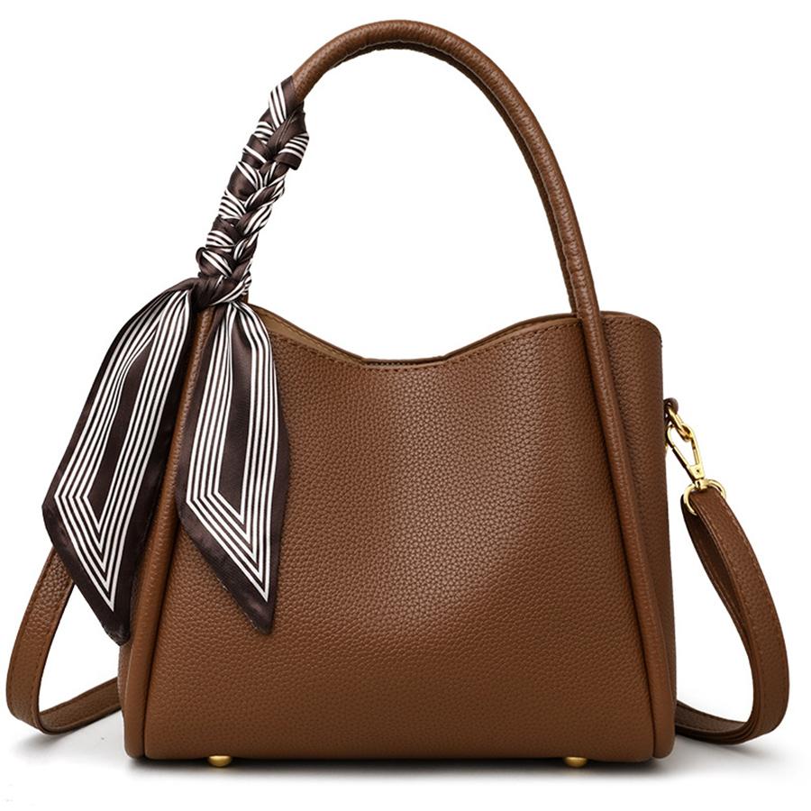 Vintage large capacity Tote bag basket handbags crossbody messenger bag bucket bag Korean fashion daily shopping underarm bags