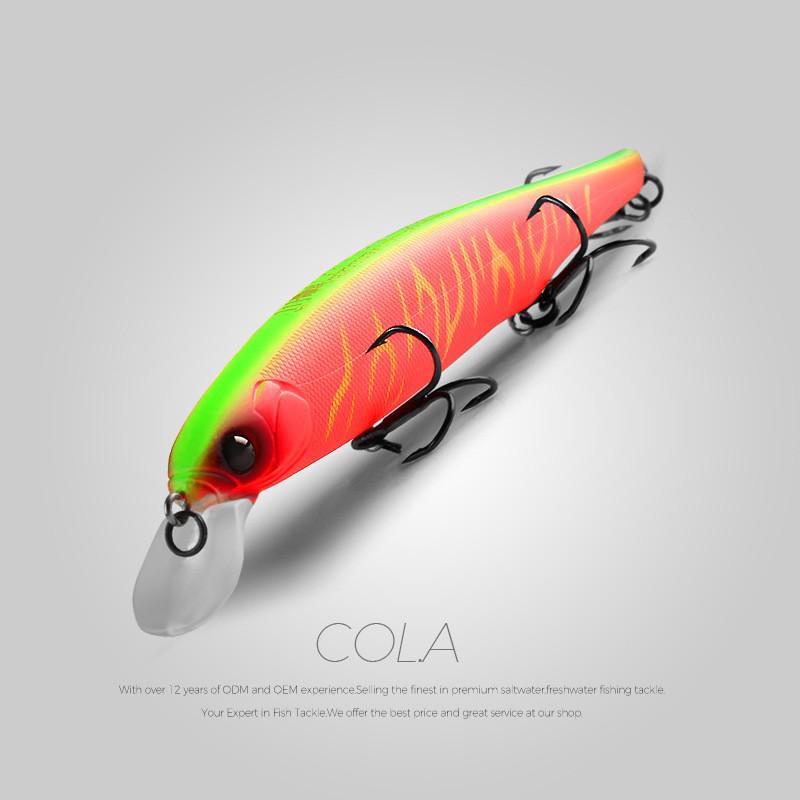 Bear King BEARKING 110mm 15g Floating Minnow Fishing Lure (Dives 1.5m) M111