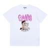 T-shirt da donna a maniche corte Ganni Pony Logo A1050048 151