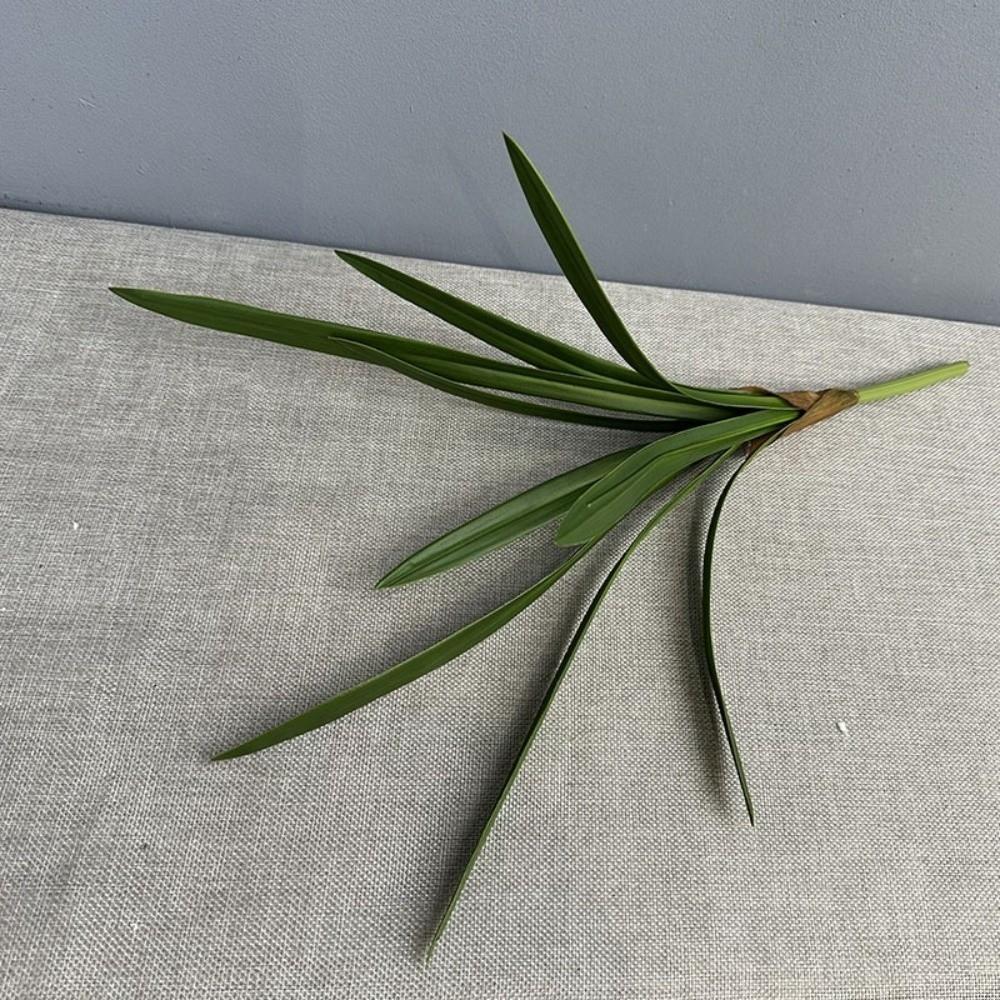 DIY Artificial Sword Orchid Leaves 61cm Fake Spider Plant Realistic Faux Plants  Wedding