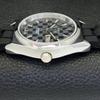 REFURBISHED AUTOMATIC SEIKO 5 MENS WATCH JAPAN MADE BLACK DIAL CUSTOM A440053-2 QV90-a440053