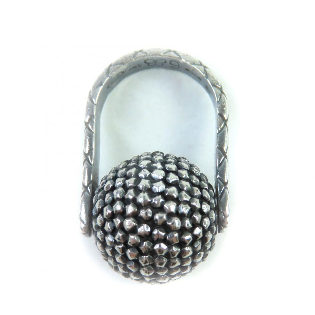 Excellent BOTTEGAVENETA Ring Ball Ring Silver 925 Women Used