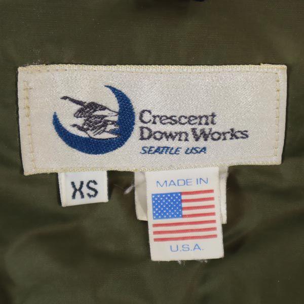 Crescent Down Works Made in USA Down jacket XS Red series Men's Used