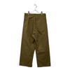 Conte 25Stainless Steel 8514-144-0030 Khaki Cotton X Linen Wrap Chino Tapered Wide Pants Bottoms 38 khakiUsed