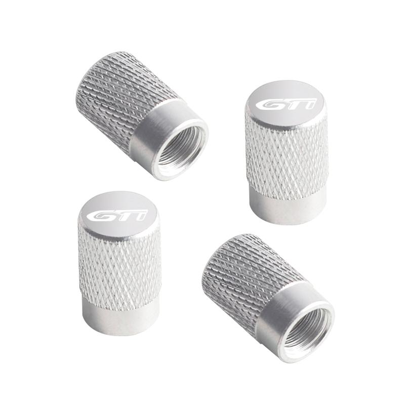 For VW VOLKSWAGEN 2026 New For Peugeot GTI Emblem 106 107 206 207 208 301 307 408 508 3008 Badge Car Wheel Tire Valve Caps Tyre
