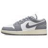 New Air Jordan 1 Low Vintage Grey GS 553560-053