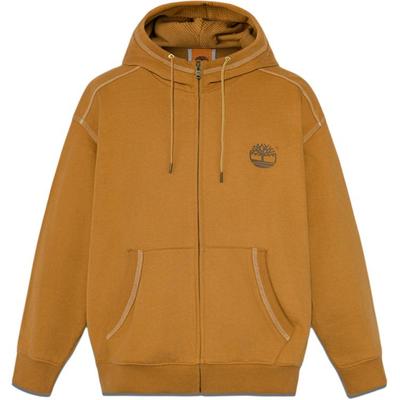 Giacca da Uomo con Cappuccio e Zip, Monocolore, Manica Lunga, Giacca TB0A6NC3P471