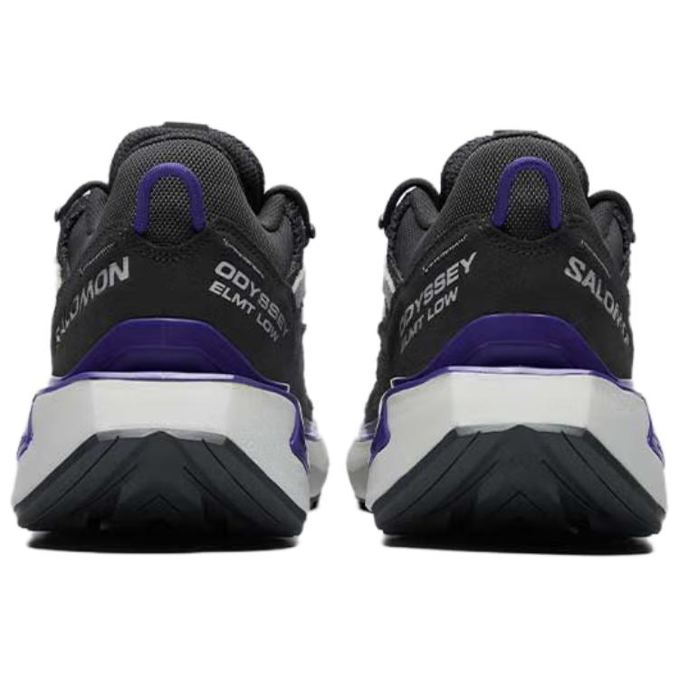 SALOMON Odyssey Elmt Low Comfortable Versatile Supportive Breathable Low-Top Running Shoes Unisex Sneaker Asphalt-Gray 475900