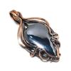 Shungite 999 Copper Wire Wrapped Pendant, Handmade Gemstone Pendant Jewelry, Gifts For Love Brand New Pendant