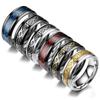 Fashionable Dragon Pattern Diamond Couple Ring For Men Stylish Accessory Jewelry Band