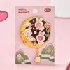 BT21 Cooky K-Bunny Metal Magnet Ver.2 Official Line Friends Collectible