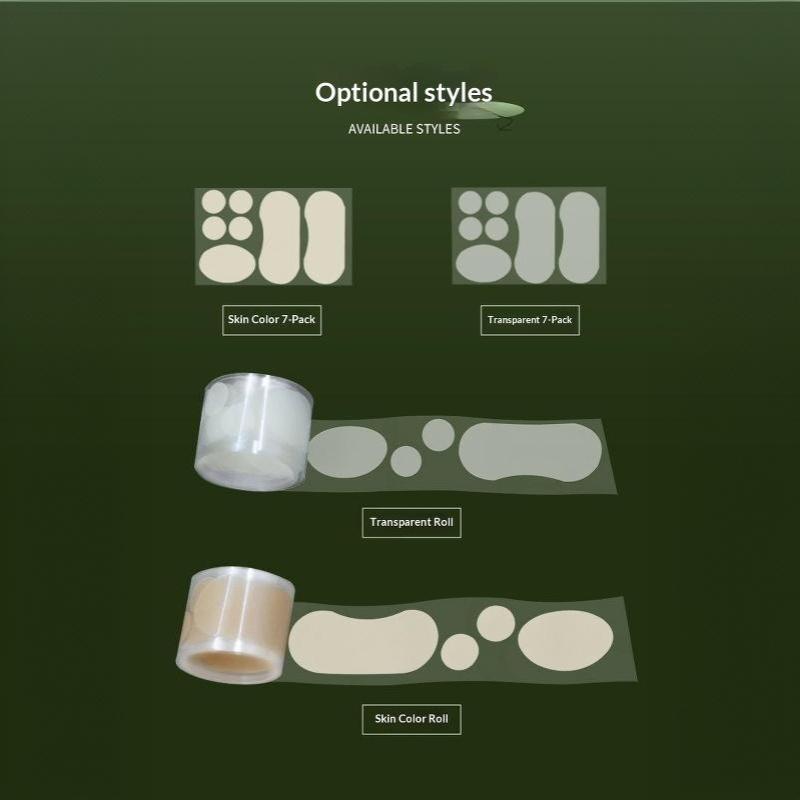 Anti-Wear Foot Patches Women Men Invisible Gel Heel Protector Foot Care Adhesive Patch Stickers Cushion Foot Care Tool