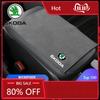 Car Sticker 2025 New Car Styling Clean Towels Auto Microfiber Cleaning Emblem Towel Drying Cloth For Skoda Octavia Rapid Fabia S