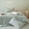 Yuan Zhi Wei Washed Cotton Linen Blend Summer Quilt