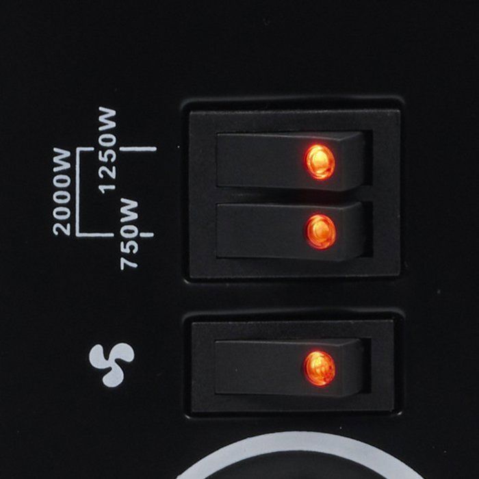 Radiateur Convecteur - TRISTAR - KA-5102 - 3 Niveaux De Chauffe - Thermostat Réglable - Turbo Silencieux