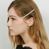 Nomelne Pearl Cubic Stone Elegant Straight Hairpin A284