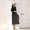 Elegant French V-Neck A-Line Dress