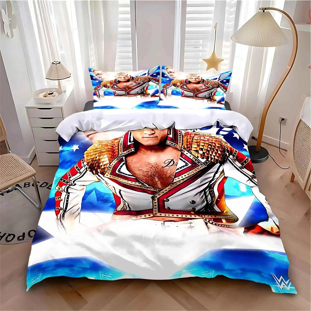New Cody Rhodes American Nightmare Set de lenjerie de pat Single Twin Full Queen King Size Set Pat Adult Copii Dormitor Seturi de pilote Anime