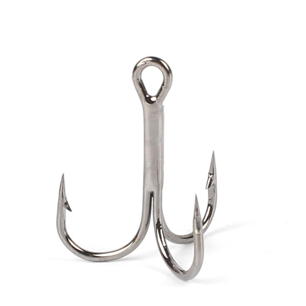 Anchor Barb Fishing Hook, Feather Treble Hook, Three-Claw Lure - For Pike, Large Silver Carp, Bighead, Butterfly.