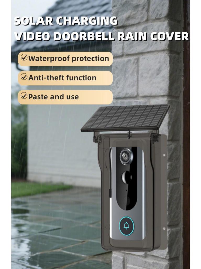 Wireless Video Doorbell with Two-Way Intercom, Wide-Angle HD Night Vision, and Smart Graffiti Monitoring