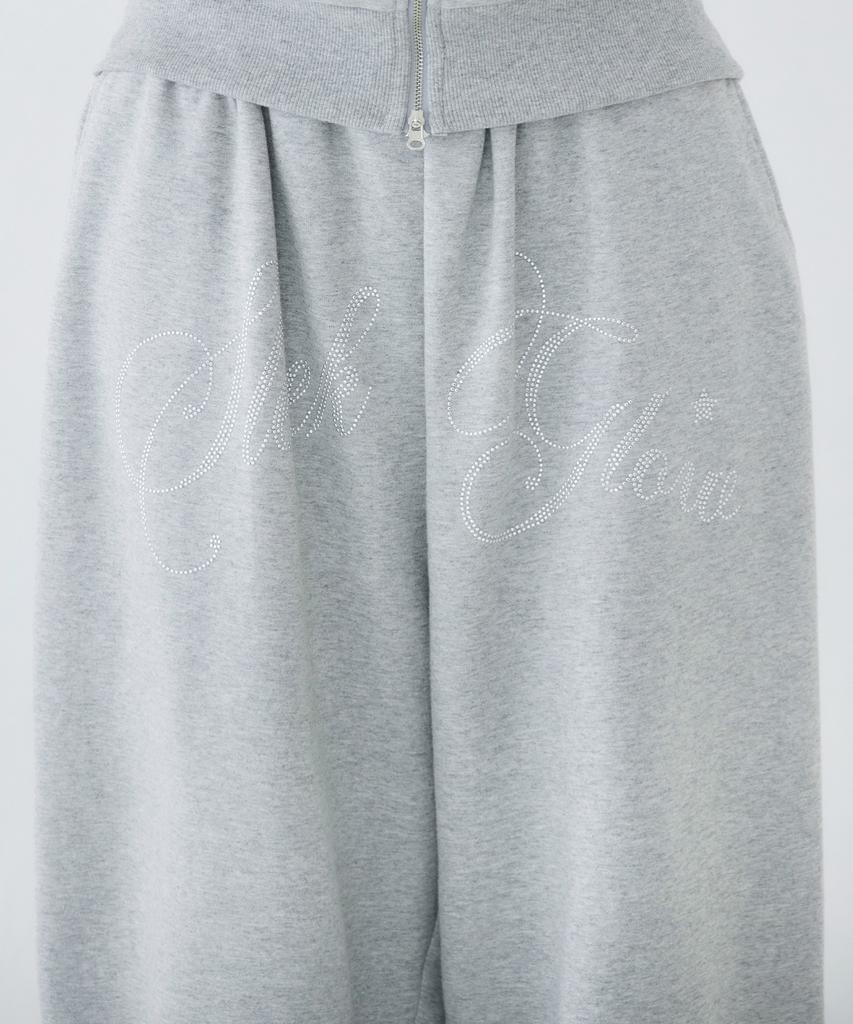 Seulliggeullou Hotfix Overfit Sweatpants [Gray]