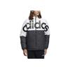 Adidas Neo Colorblock Large Logo Reversible Down Jacket Men Outerwear Black H45282