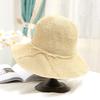 Handgeflochtener Strohhut für Damen, Sommer-Sonnenhut für den Strand, Sonnenschutzhut, Fischerhut, Koreanischer Stil, Vielseitig und faltbar
