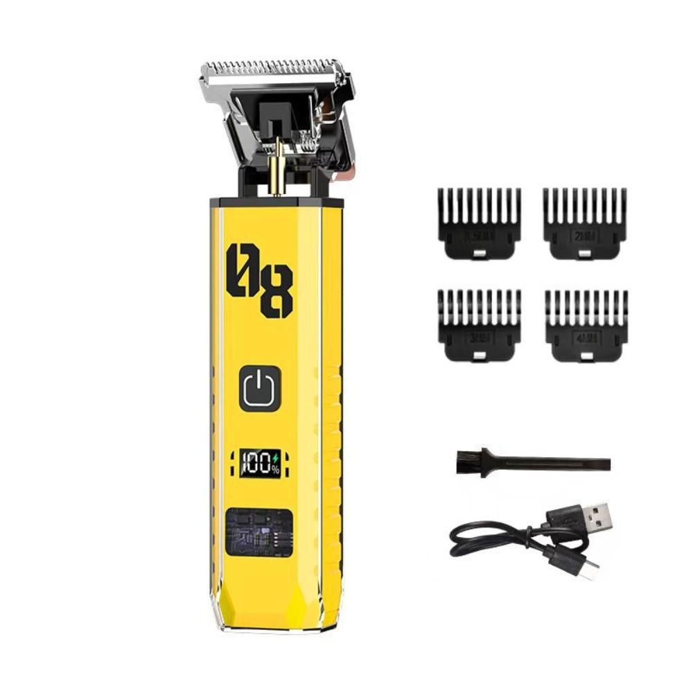 

Universal Electric Shaver Fully Automatic Hair Trimmer Clippers High Quality Beard Trimmer жёлтый
