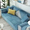 Thicken Plush Sofa Cover Non-Slip Couch Cover Cushion Slipcover For Living Room Multi-sizes Velvet Fleece Furniture Protector
